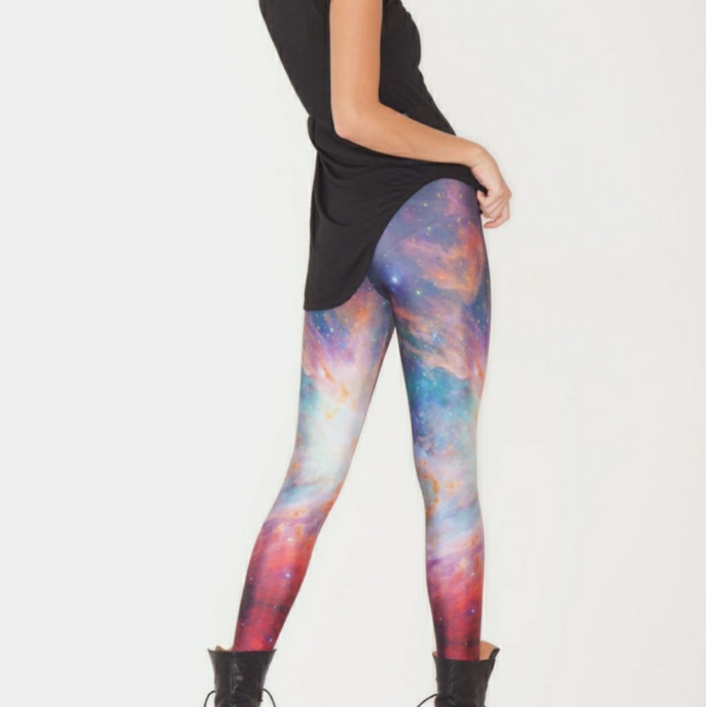 Black Milk Rainbow Galaxy Leggings